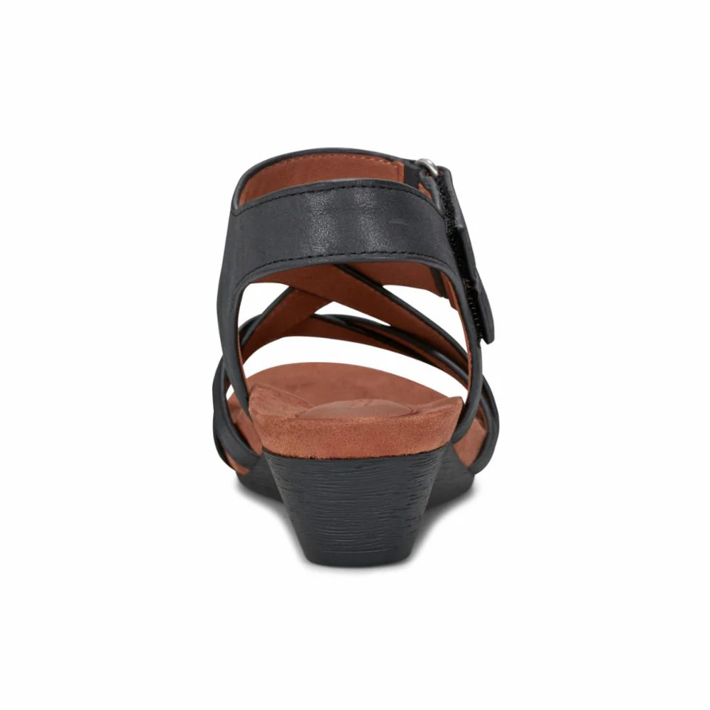 Cobb Hill  HELIN WEDGE BLACK/SHORE (GR) - Image 3