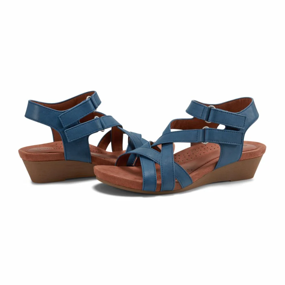 Cobb Hill HELIN WEDGE DENIM03-3297/SHORE (GR) - Image 4