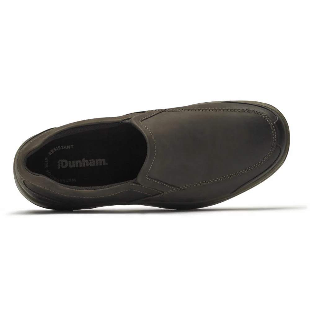 Dunham 8000 BATTERY PARK SLIP-ON BROWN/NUBUCK - Image 3