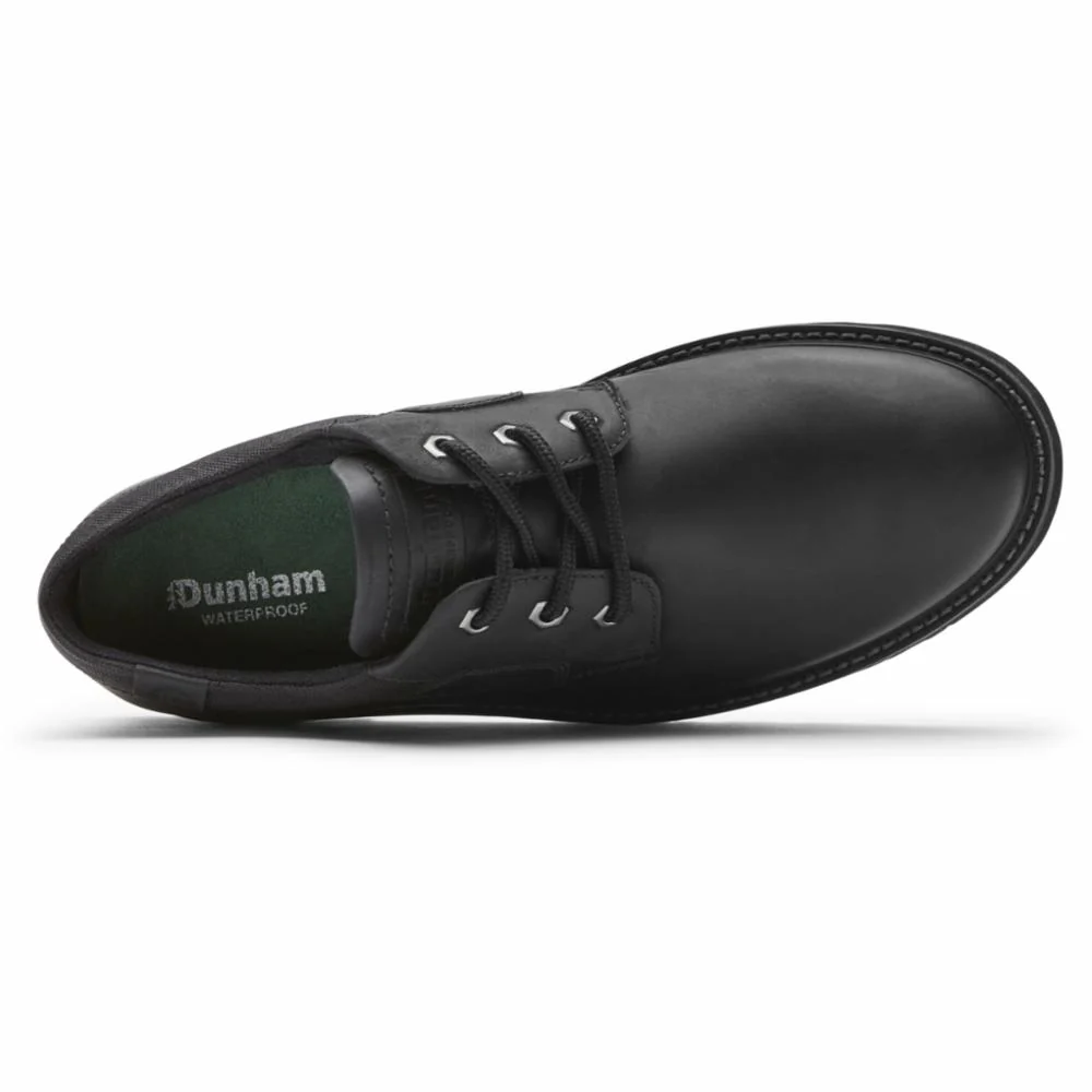 Dunham BYRNE PLAIN TOE OX PLAIN TOE BLACK CH LEA - Image 3