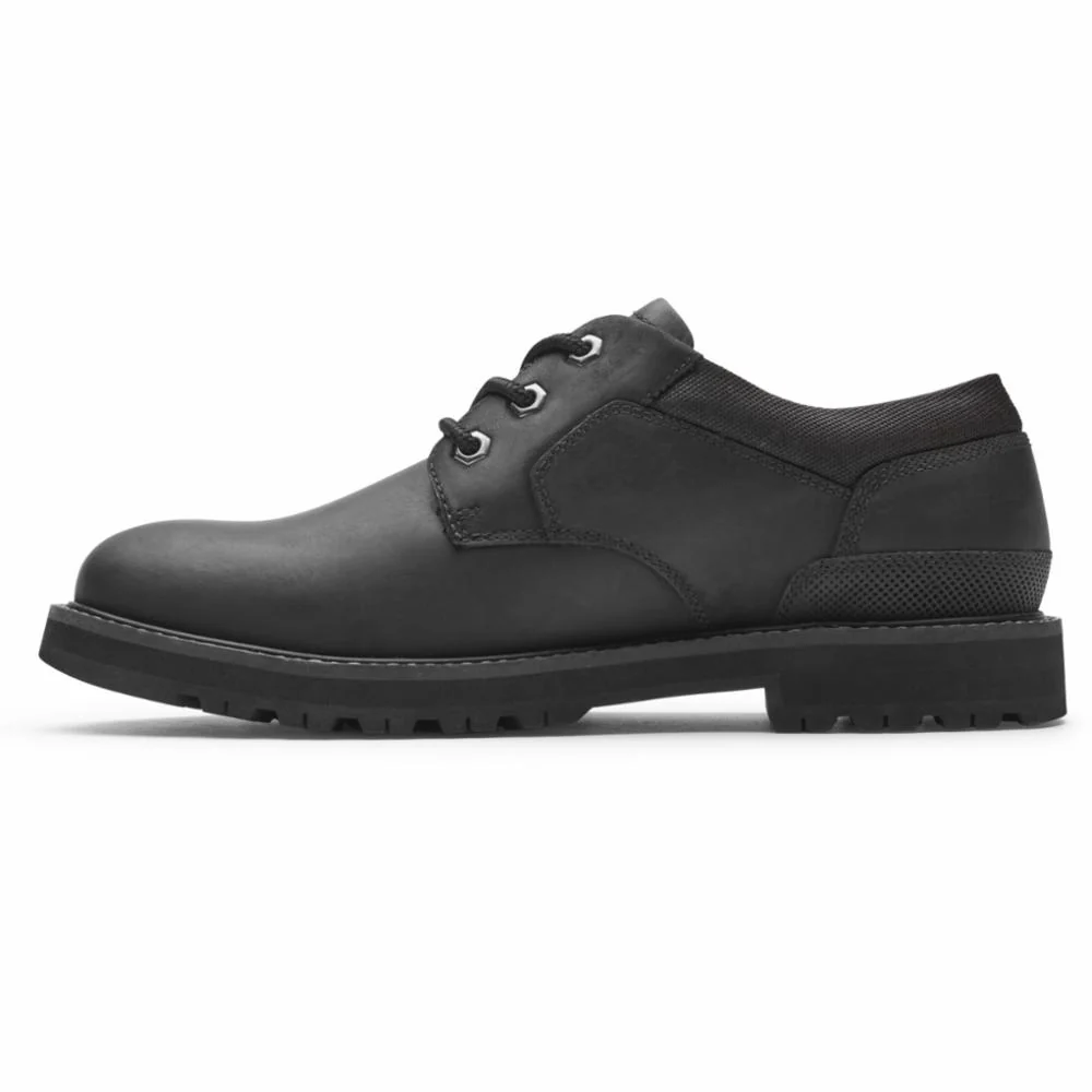 Dunham BYRNE PLAIN TOE OX PLAIN TOE BLACK CH LEA - Image 4