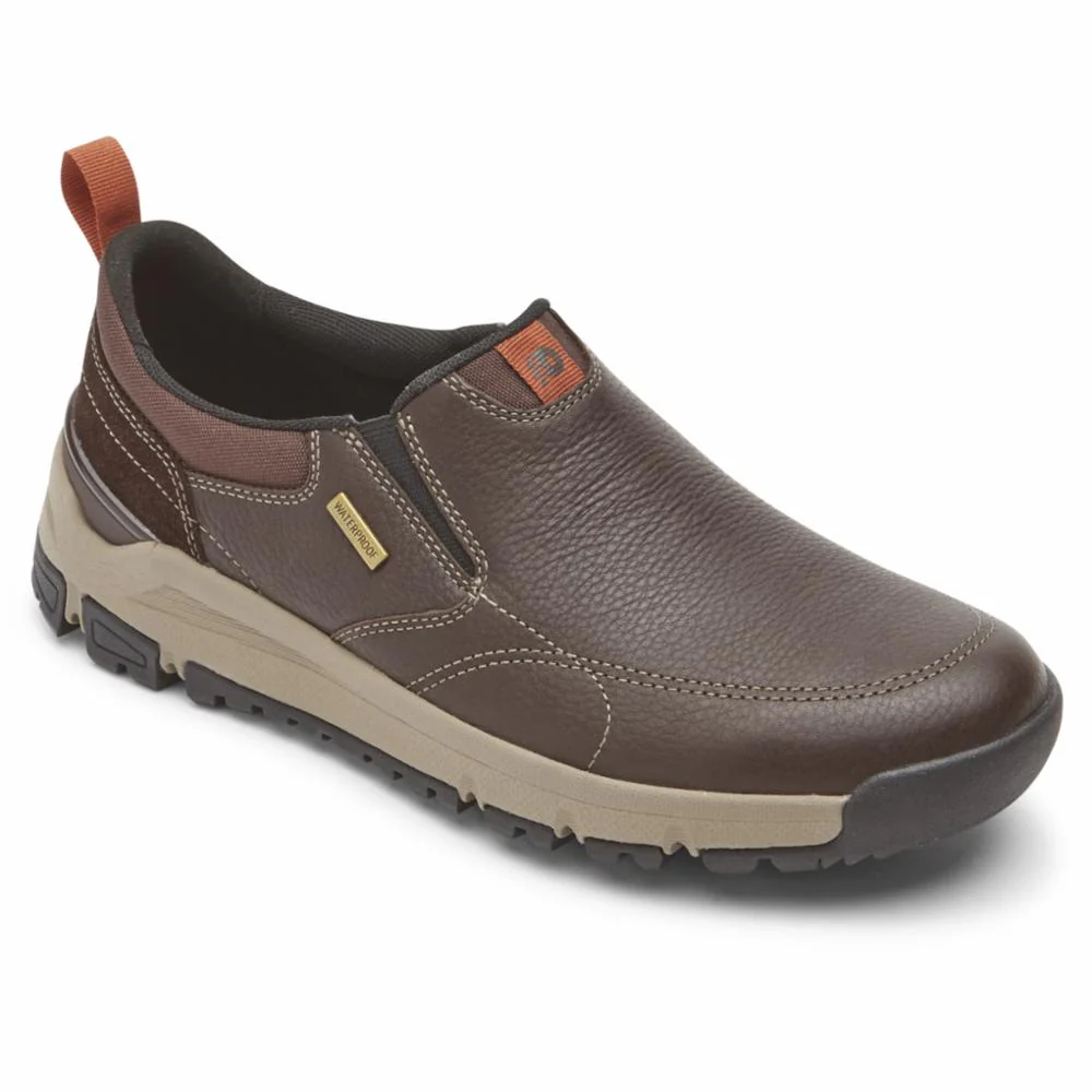 Dunham GLASTONBURY GSLIPON BROWN LEA/SDE