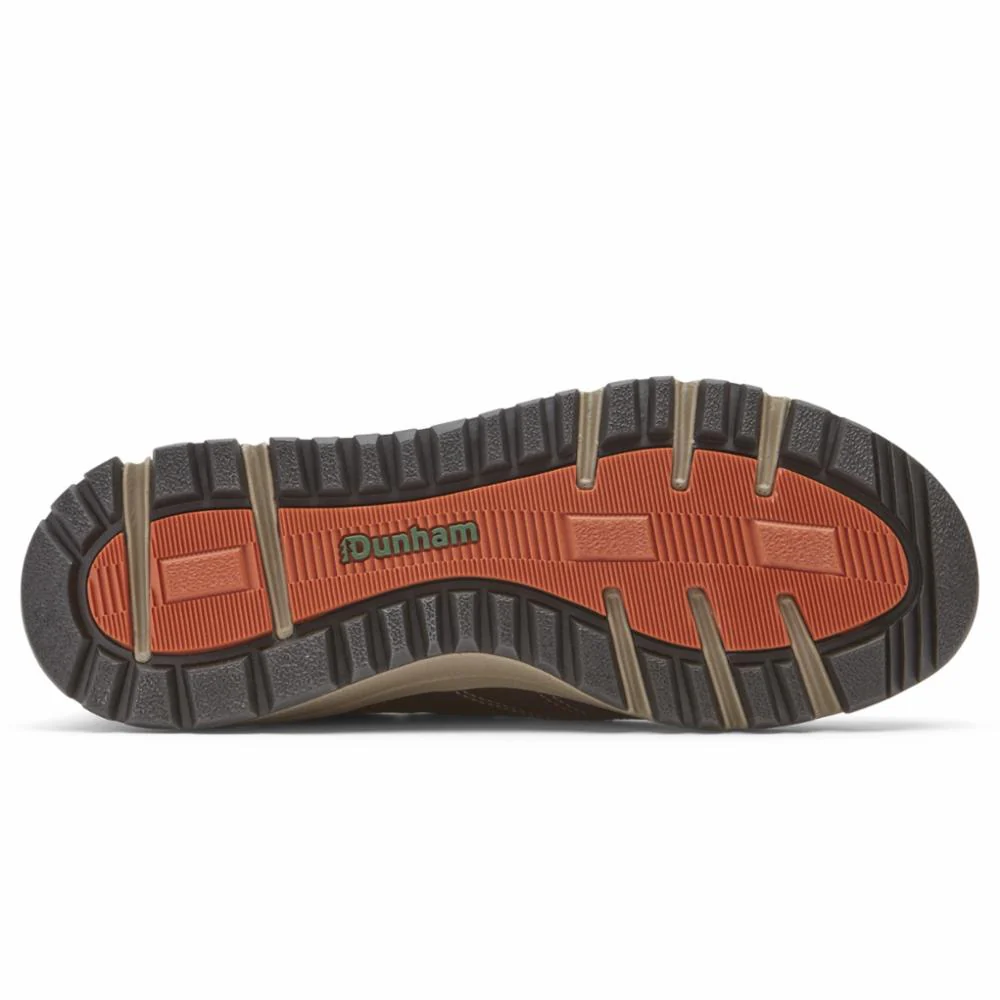 Dunham GLASTONBURY GSLIPON BROWN LEA/SDE - Image 4