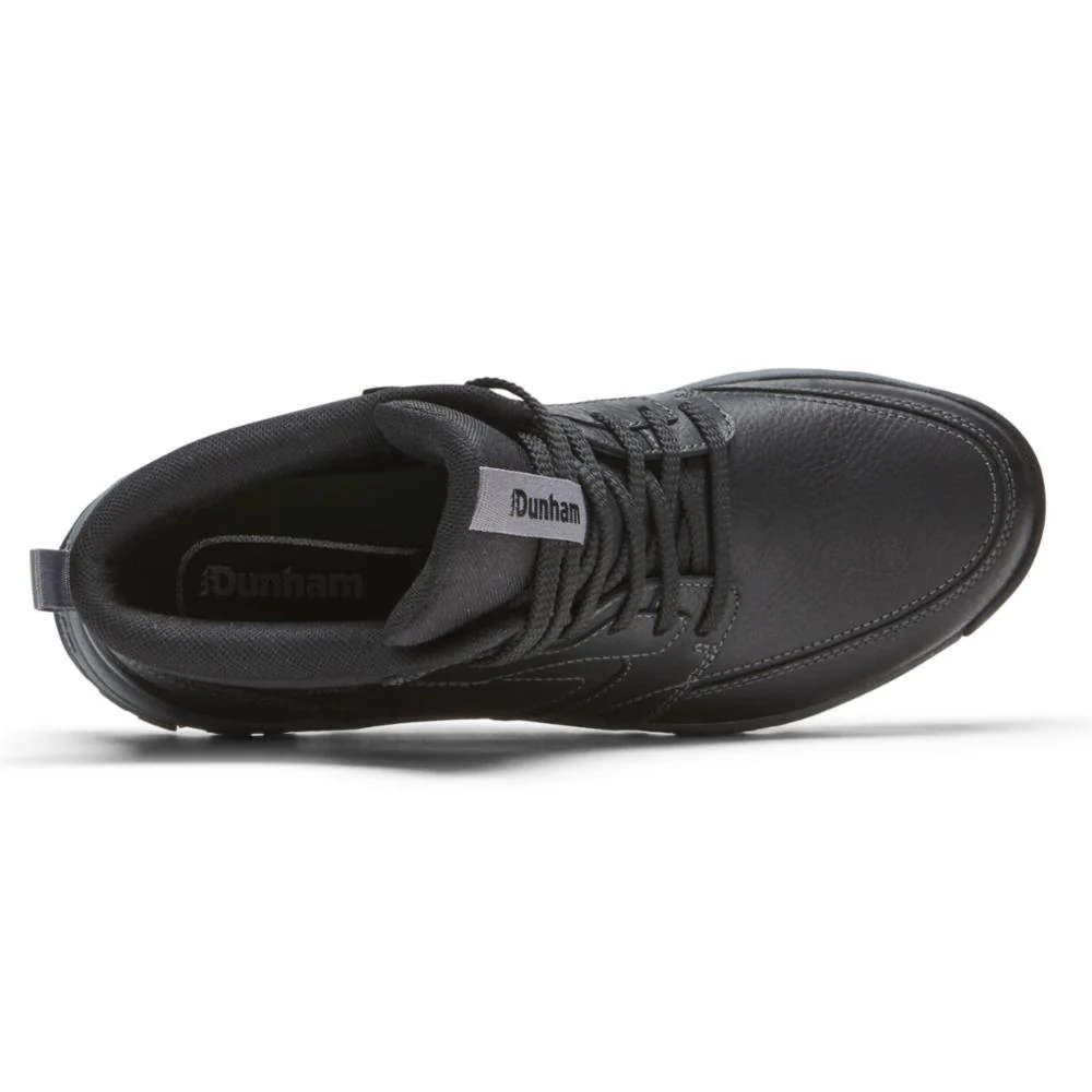 Dunham GLASTONBURY MIDBOOT BLACK LEA/SDE - Image 3