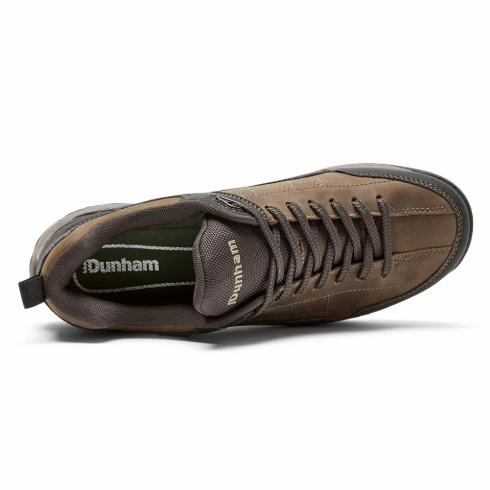 Dunham LUDLOW CLOUD PLUS LACE UP BROWN LEA/BLACK - Image 3