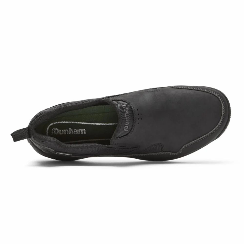 Dunham LUDLOW CLOUD PLUS SLIP ON BLACK LEA - Image 3