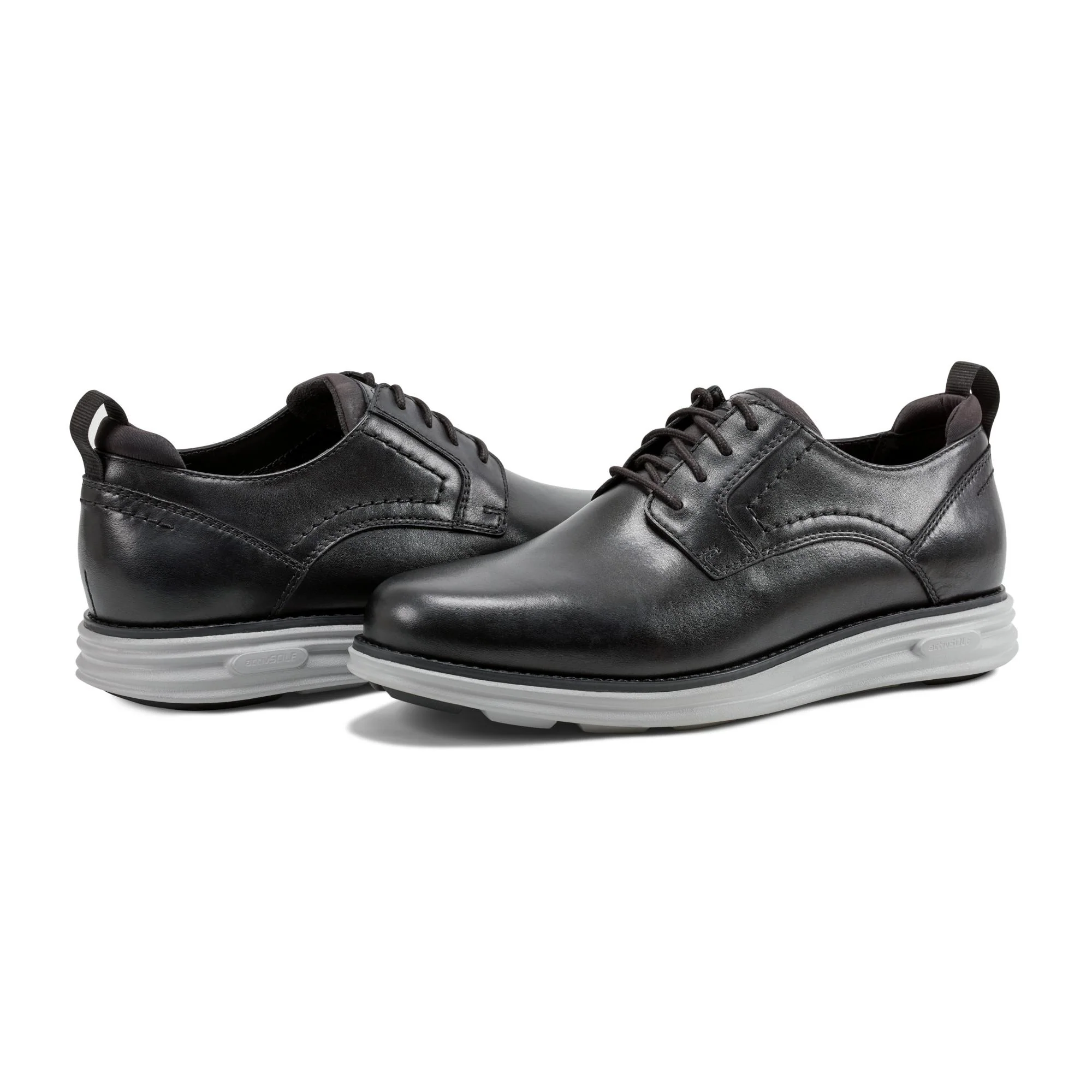 Rockport Men  CANTON LACEUP BLACK/BLACK/BLACK/HANOVER GR - Image 6