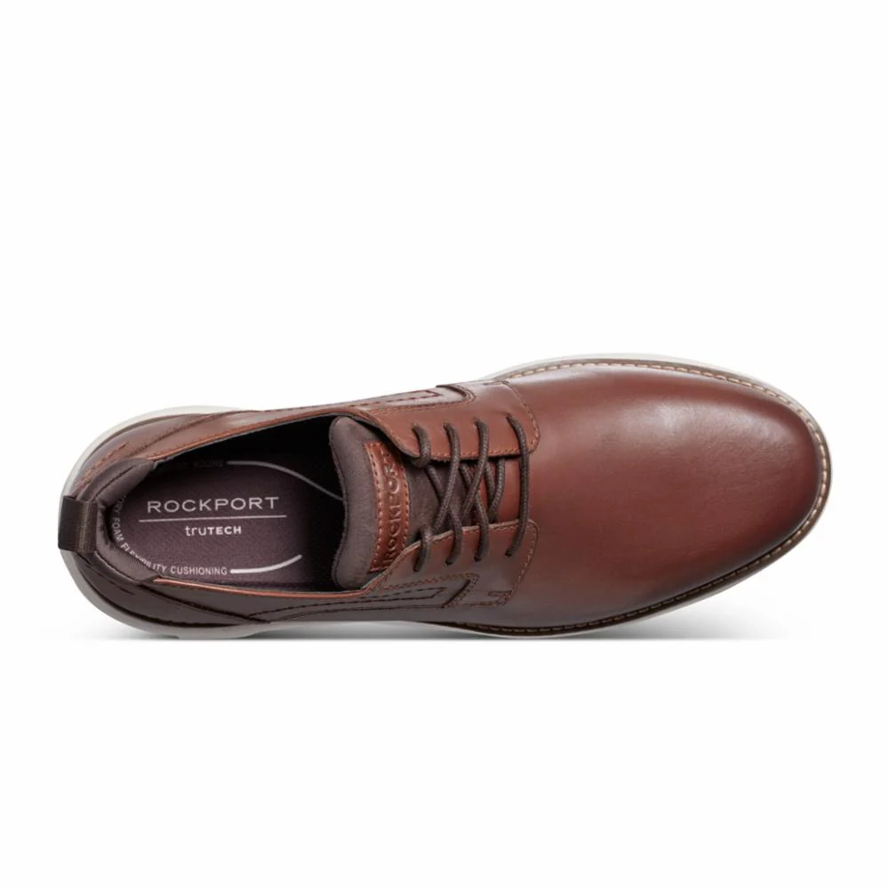 Rockport Men  CANTON LACEUP BRITISH TAN/JAVA19-1016TPG/HAN - Image 3