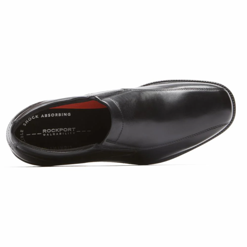 Rockport Men CHARLES ROAD SLIP ON BLACK - Image 3