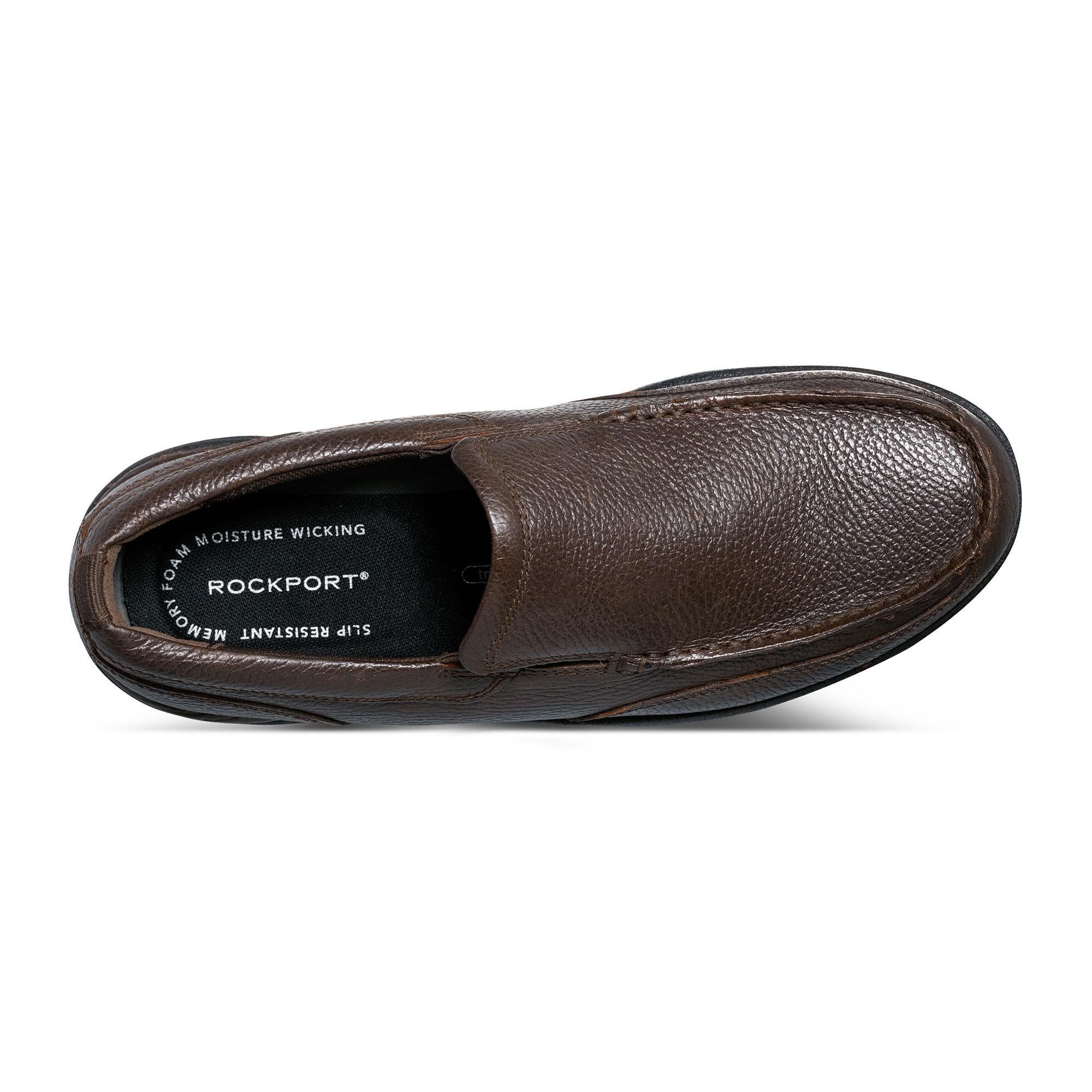 Rockport Men  EUREKA PLUS SLIPON DARK BROWN - Image 4