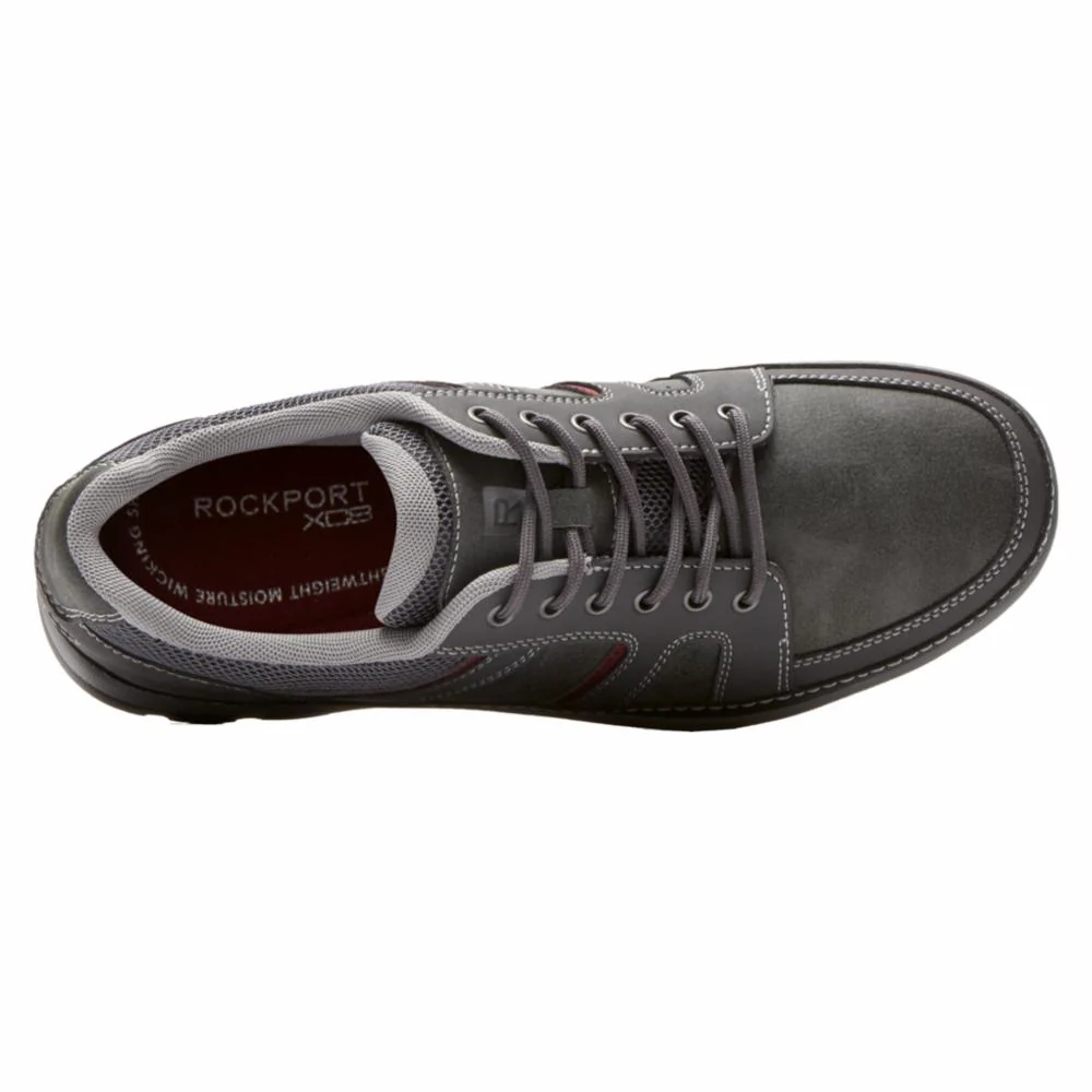Rockport Men GET YOUR KICKS MDG BLUCHER CASTLEROCK GREY/LEATHER - Image 3