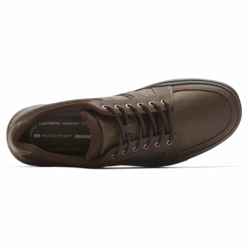 Rockport Men GET YOUR KICKS MDG BLUCHER DARK BROWN/LEATHER - Image 3