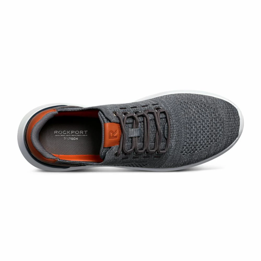 Rockport Men  JAIMSON LACEUP STEEL GREY+GRIFFIN/STEEL GREY/ - Image 3