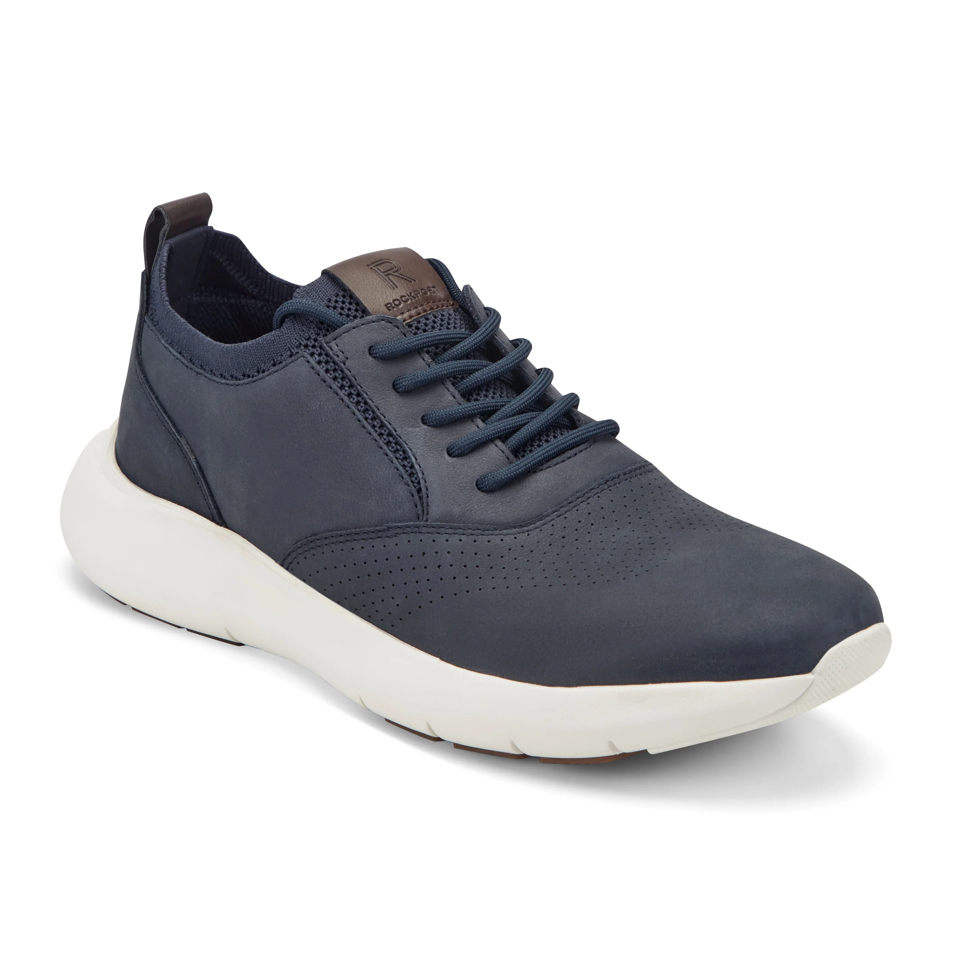 ROCKPORT MEN JEFFSON ACTIVE LACEUP NEW RODI/DARK BROWN