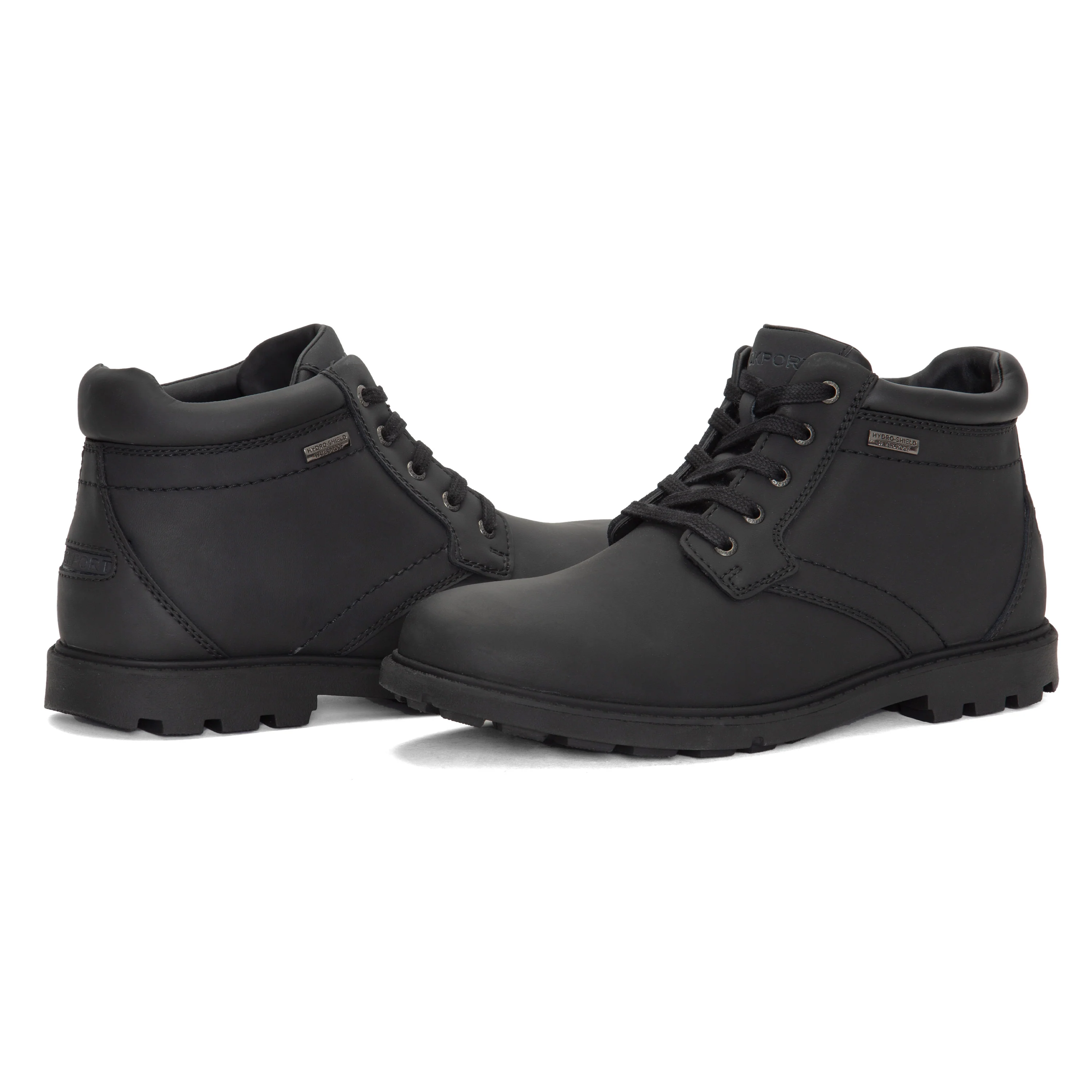 ROCKPORT MEN STORM SURGE PLAIN TOE BOOT BLACK - Image 6