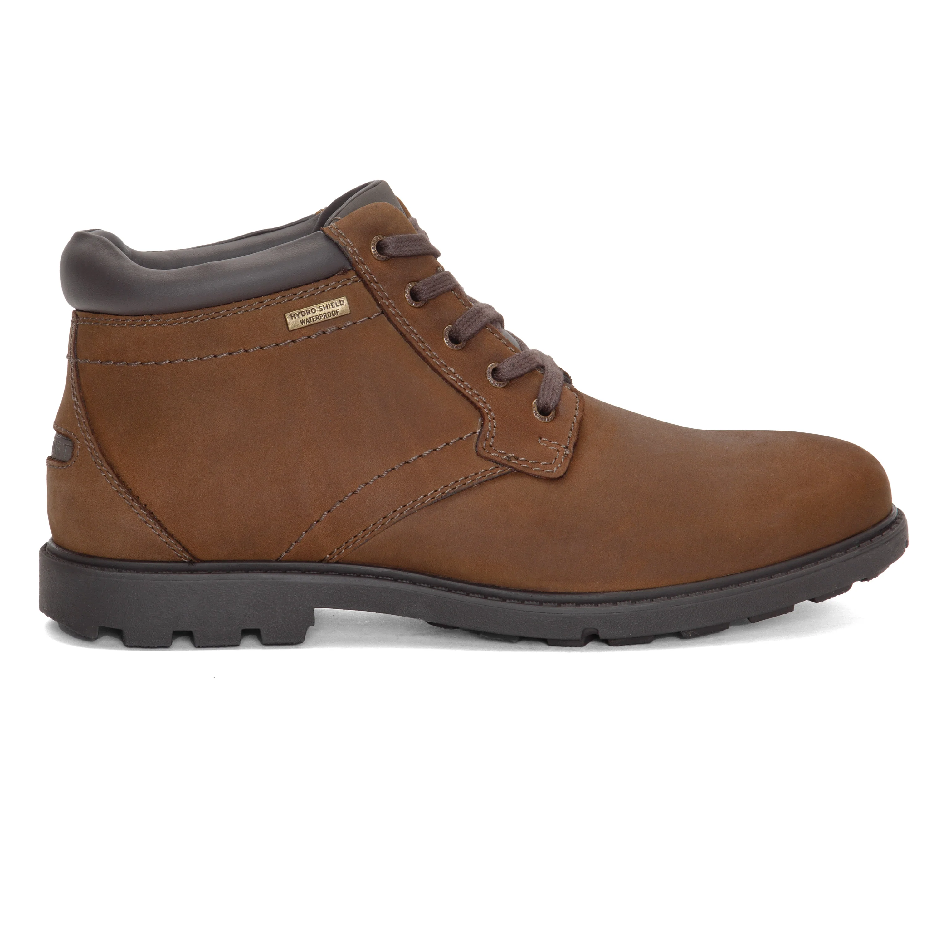 ROCKPORT MEN STORM SURGE PLAIN TOE BOOT TAN - Image 2