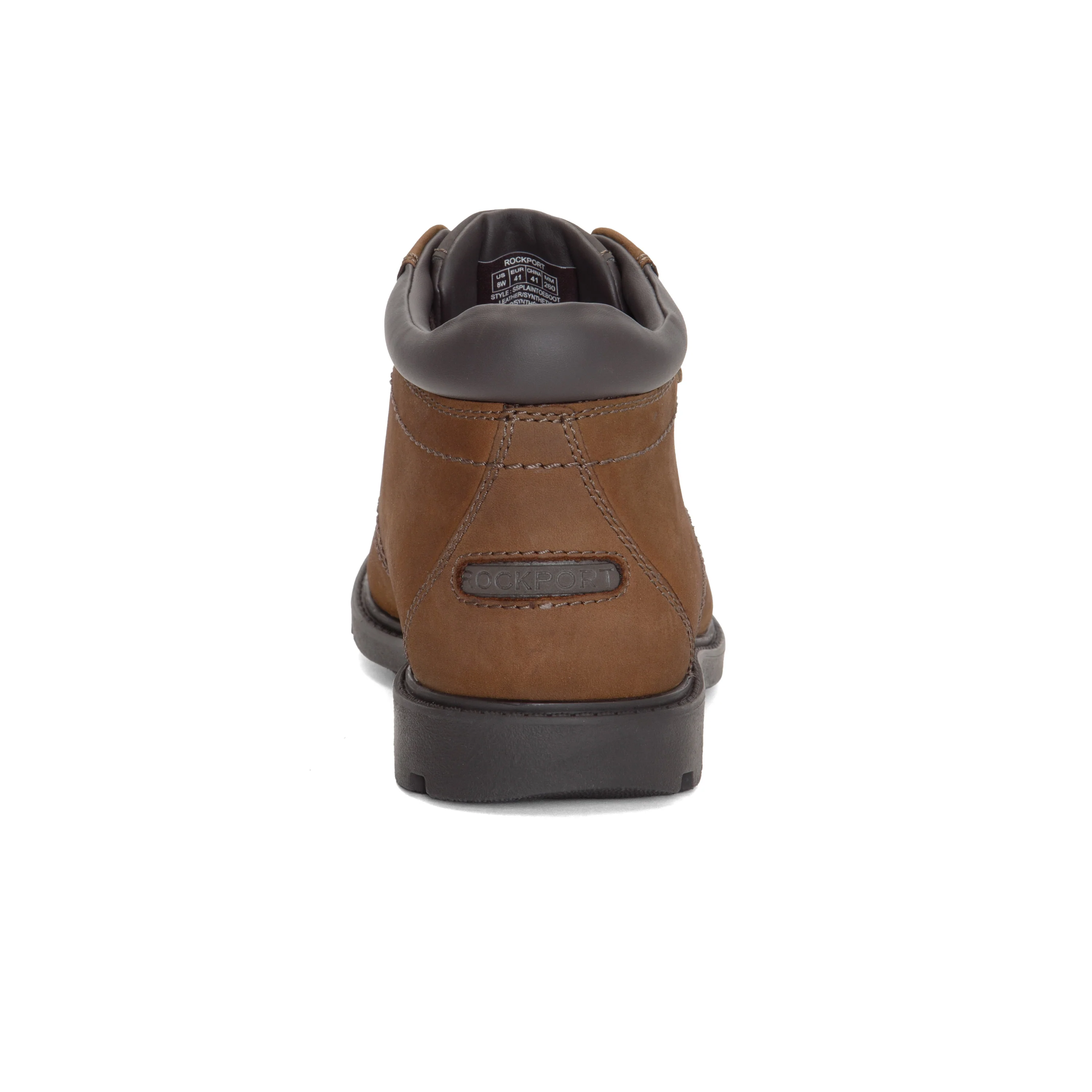 ROCKPORT MEN STORM SURGE PLAIN TOE BOOT TAN - Image 4