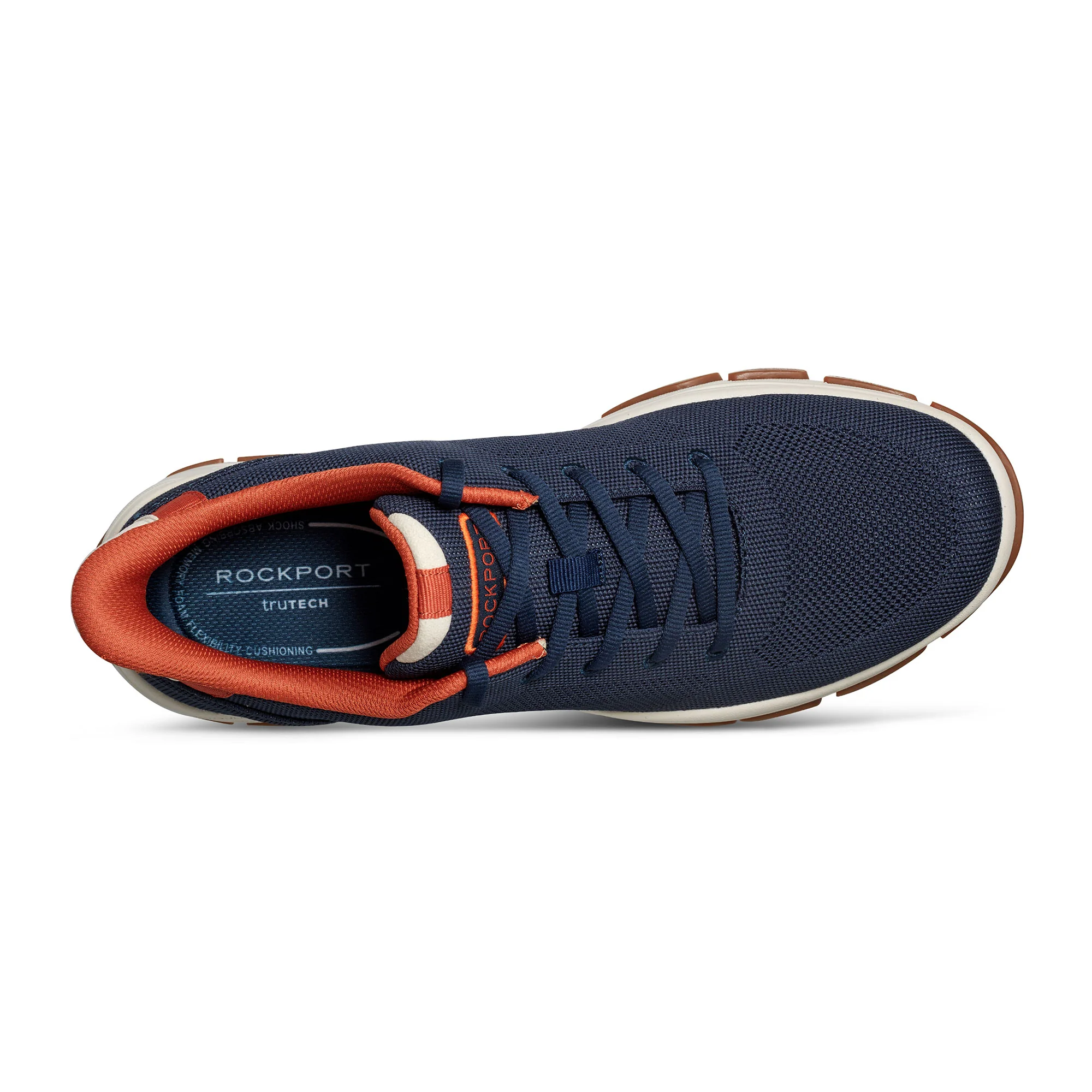 ROCKPORT MEN RAFFERTY ACTIVE LACEUP NEW DRESS BLUE/OYSTER GREY - Image 3