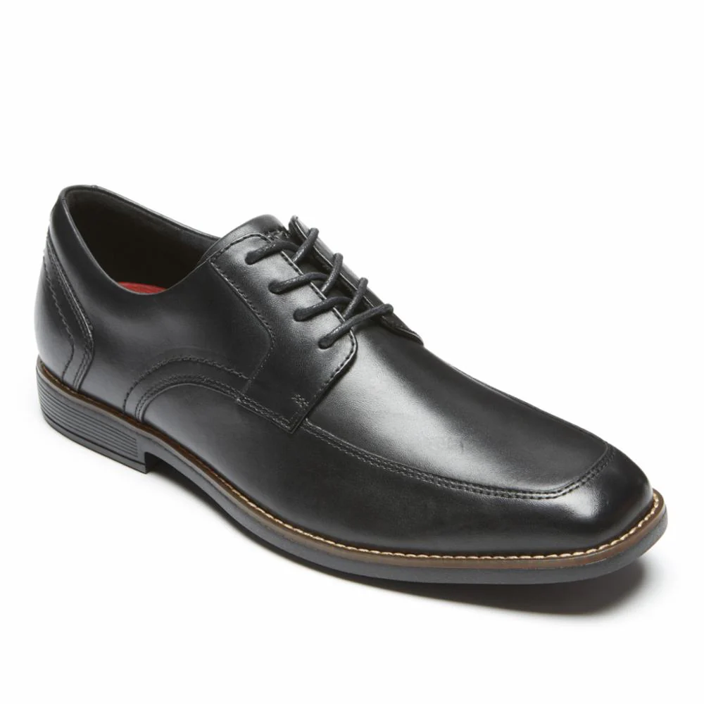 Rockport Men SLAYTER APRON TOE BLACK