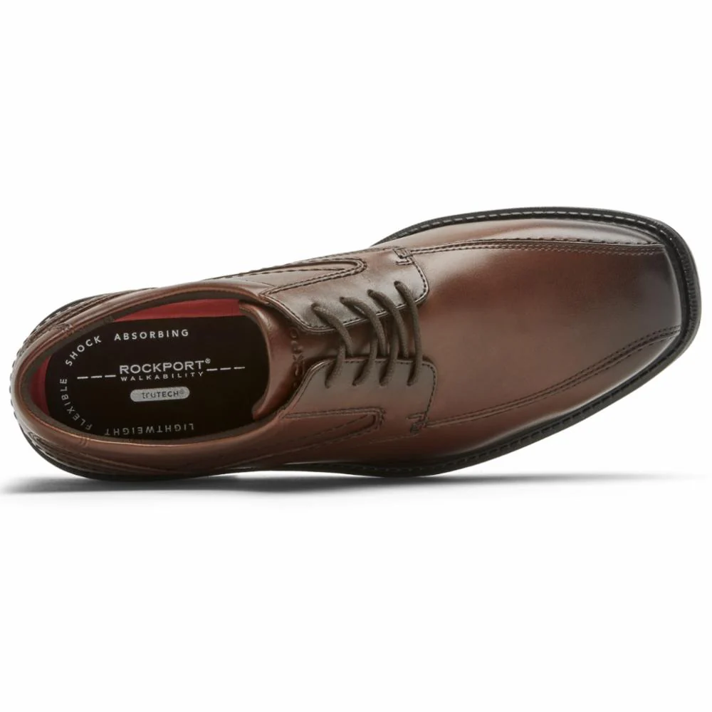 Rockport Men STYLE LEADER 2 BIKE TOE OX NEW BROWN GRADIENT - Image 3