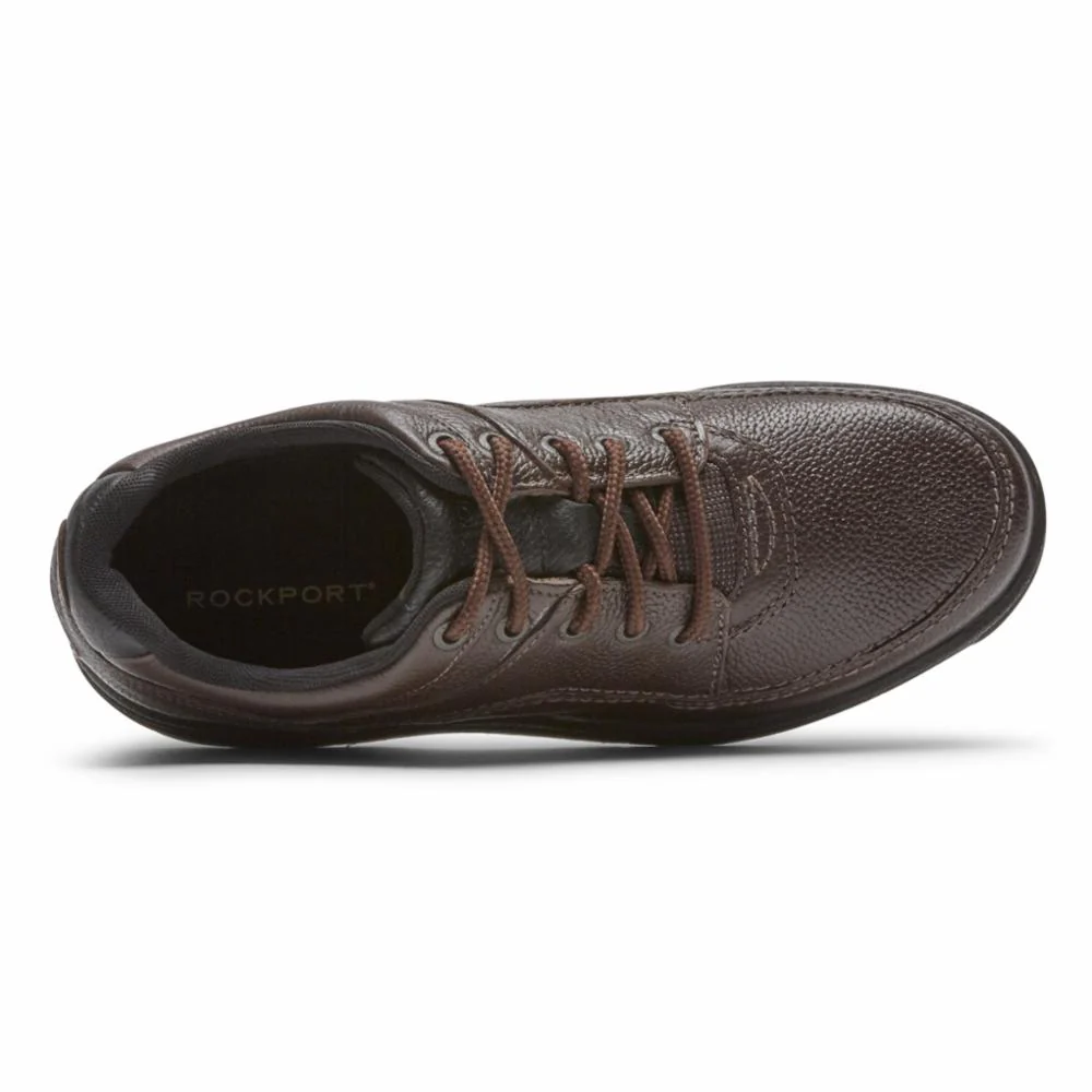 Rockport Men WORLD TOUR CLASSIC BROWN/TUMBLED - Image 3