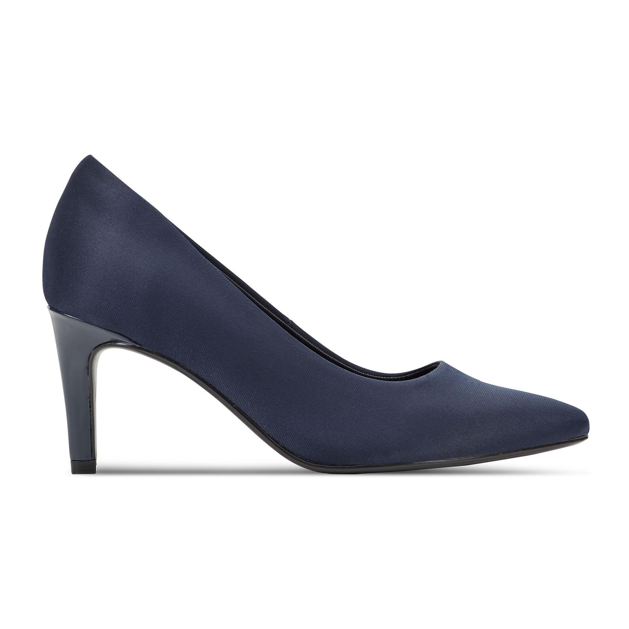Rockport Women  JULIET2 PUMP DK NAVY86819/LYCRA FD2310133 - Image 2