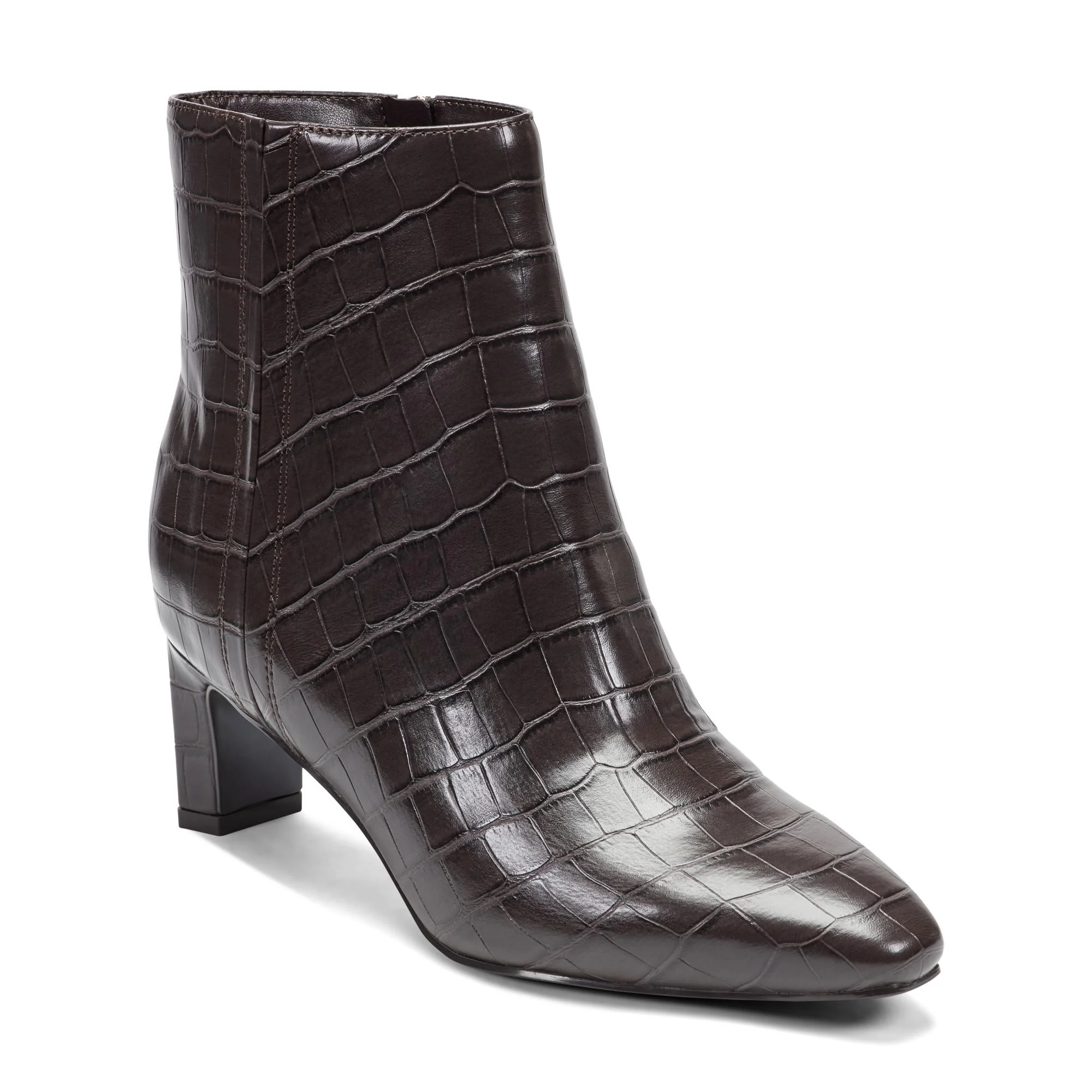 Rockport Women MARISA DRESS DK BROWN19/CROCODIL PU-XK90010