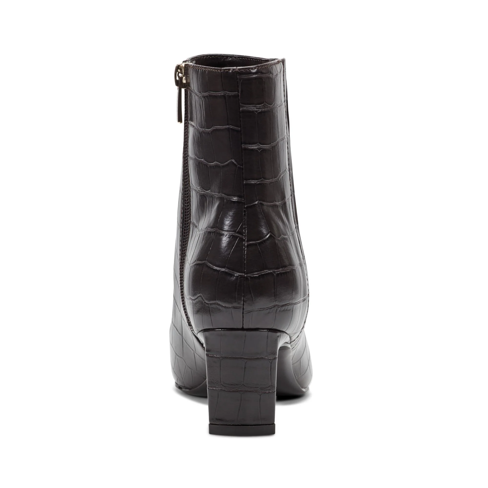 Rockport Women MARISA DRESS DK BROWN19/CROCODIL PU-XK90010 - Image 4