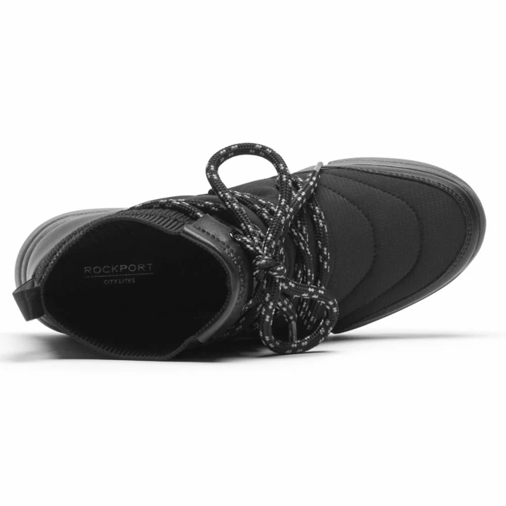 Rockport Women R EVOLUTION W BUNGEE BOOTIE BLACK ECO WSHBL - Image 3