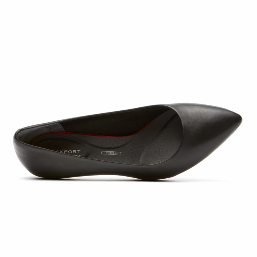 Rockport Women TOTAL MOTION KALILA PUMP BLACK/CALF - Image 3