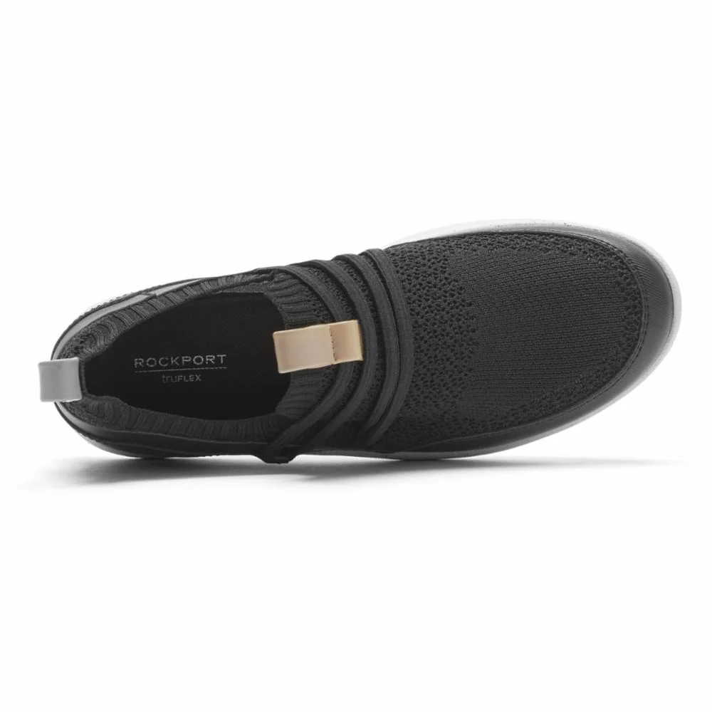 Rockport Women TRUFLEX W FLY BUNGEE BLACK ECO WSHBL - Image 3