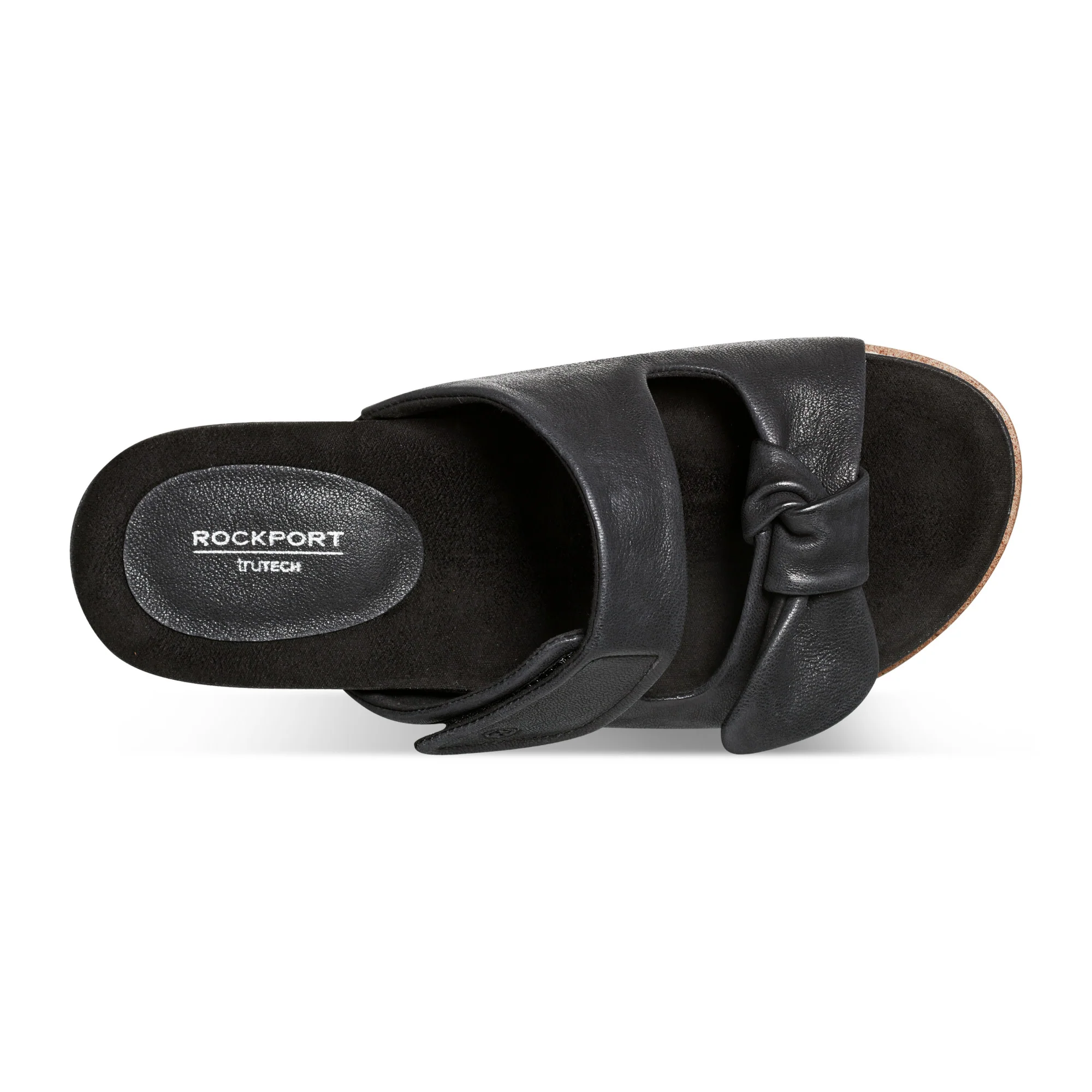 ROCKPORT WOMEN ZOVA CASUAL BLACK/BAHAMAS GR - Image 3